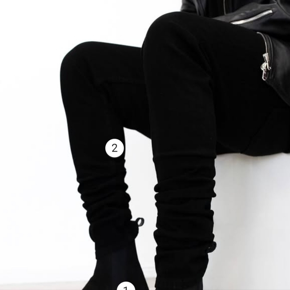 ORO THE ISTAN BLACK DENIM NO-DISTRESS NWOT SIZE 32 Retail price$235